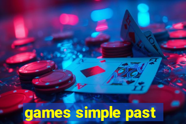 games simple past
